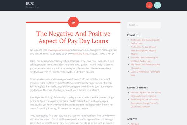 Sorbet theme site design template sample