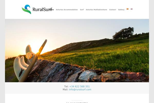 Hardy theme site design template sample