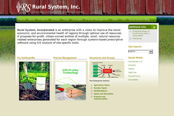 Prose theme site design template sample