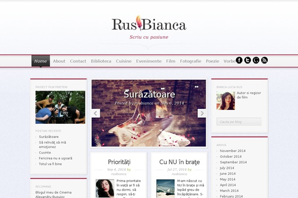 Site using Easy Social plugin