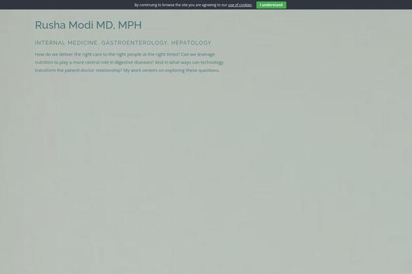 Site using Cookie-bar plugin