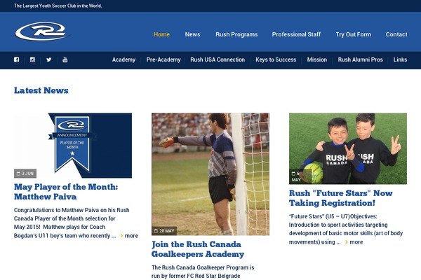 rushcanada.com site used Sport