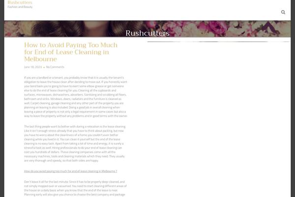 Kenza theme site design template sample