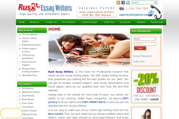 Greenlife theme site design template sample