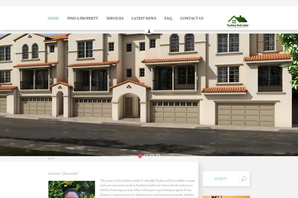 Wp Estate theme site design template sample