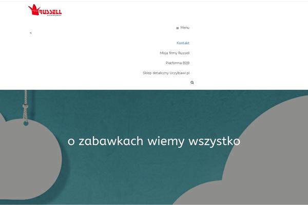 Neve theme site design template sample