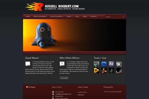 Complexity v2 theme site design template sample
