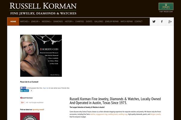 Nexus theme site design template sample