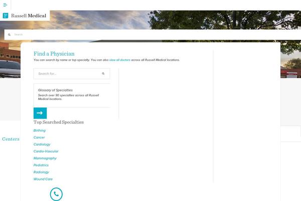 russellmedcenter.com site used Russellmedical