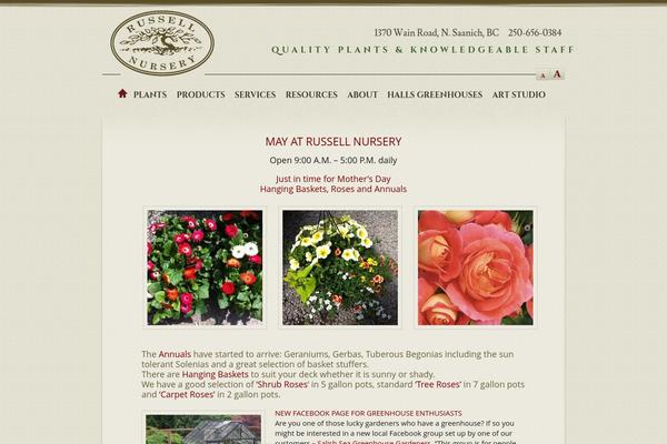 Site using font-resizer plugin