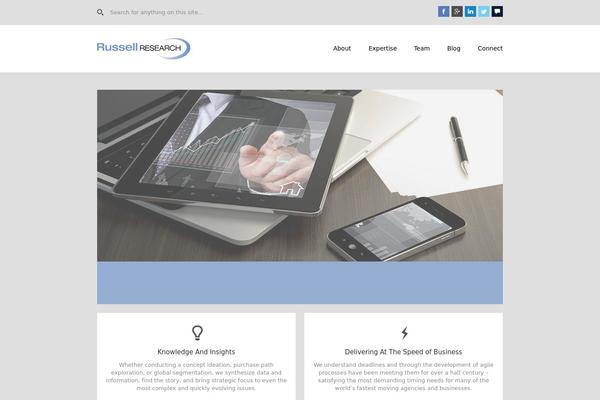 Zinc theme site design template sample