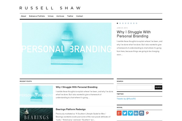 MagPress theme site design template sample