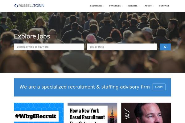 WorkScout theme site design template sample
