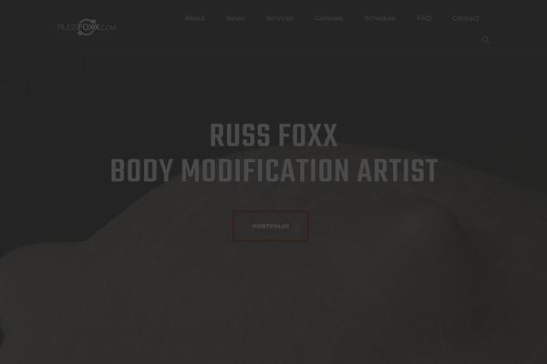 Nelson theme site design template sample