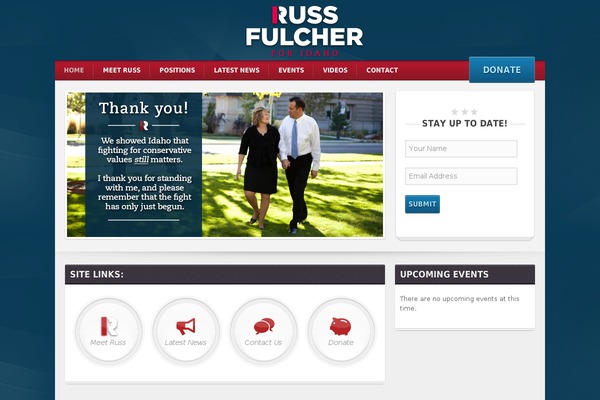 Politic theme site design template sample