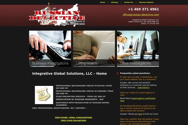 Rd theme site design template sample