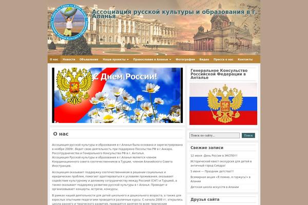 Star Blog theme site design template sample