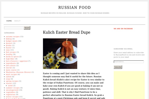Brunelleschi theme site design template sample