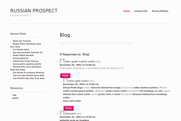 Mystile theme site design template sample