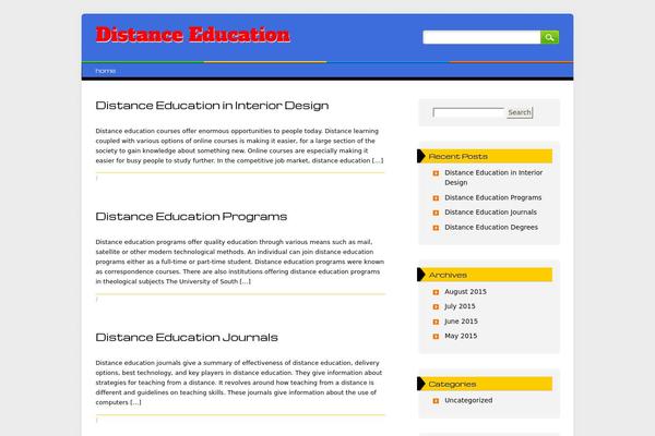 Arb theme site design template sample