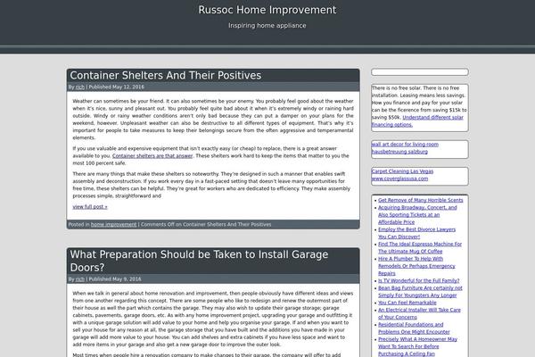 Magomra theme site design template sample
