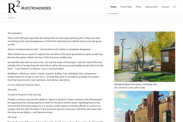 Site using Arscode-social-slider plugin