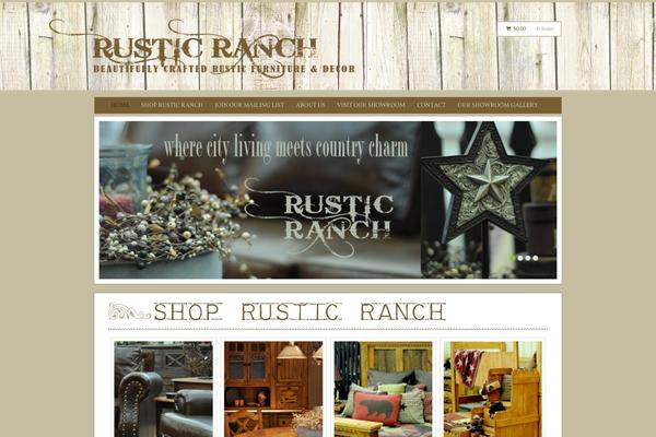 rusticranchfurniture.ca site used Gadgeoo