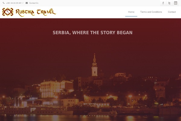 Envision theme site design template sample