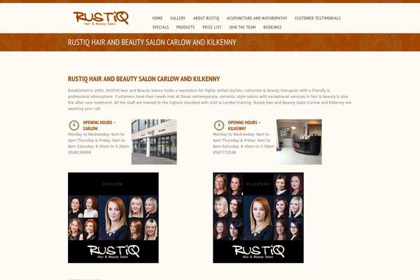 Webster theme site design template sample