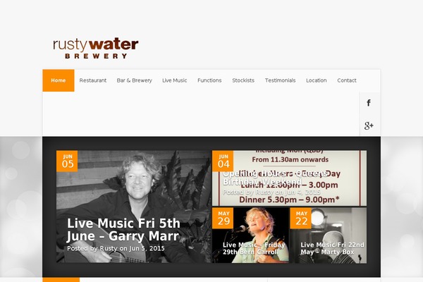 Nexus theme site design template sample