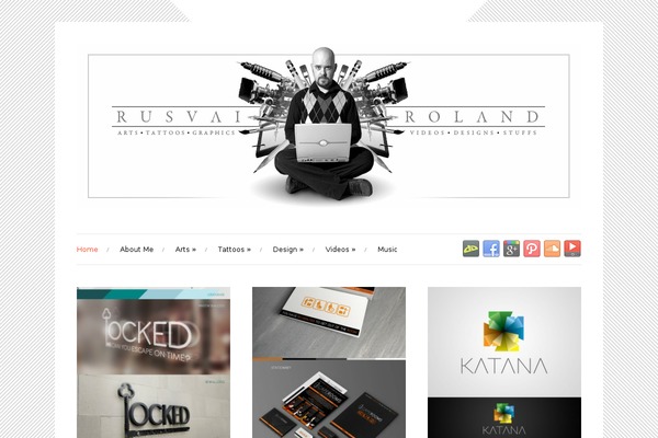 Photo theme site design template sample