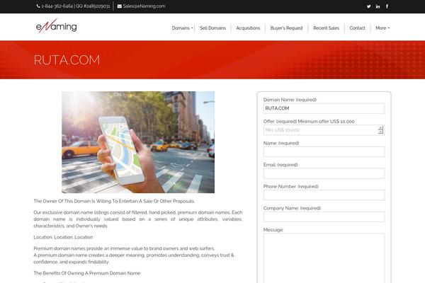 Site using Domain-inventory plugin