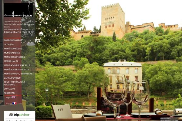 Ristorante theme site design template sample