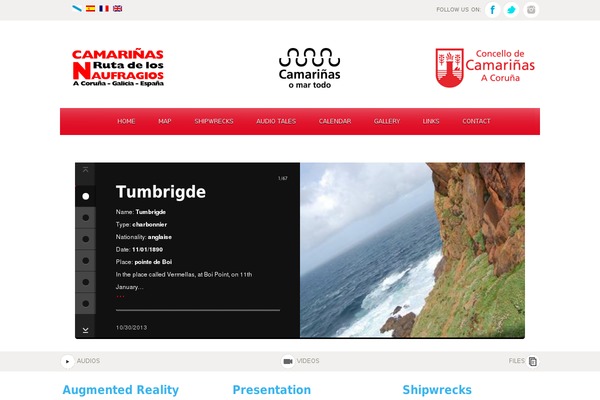 Site using Nearby Map by Wabeo plugin