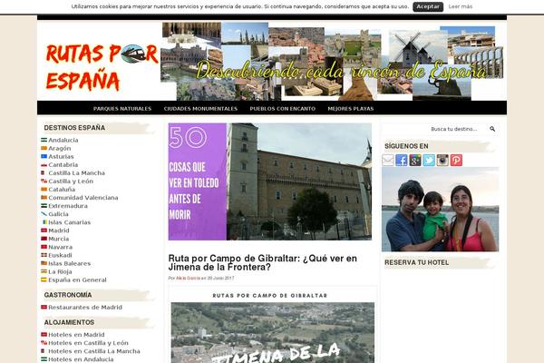 rutasporespana.es site used MH Magazine