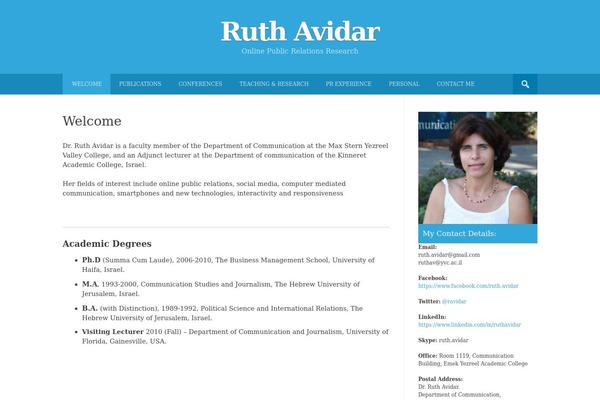 Earth Pro theme site design template sample