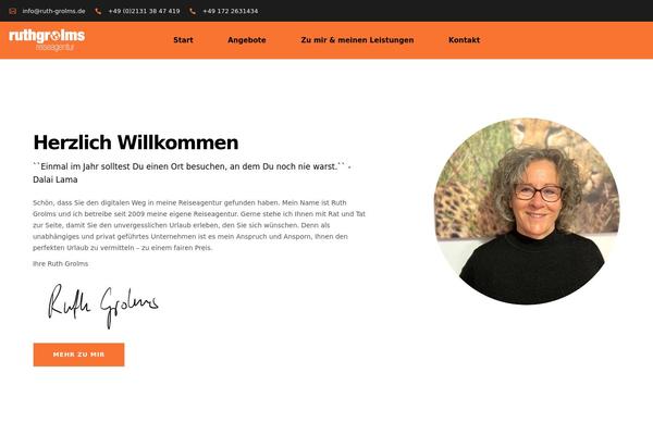 SetSail theme site design template sample