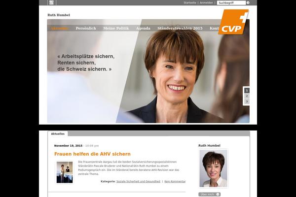 Cvp theme site design template sample