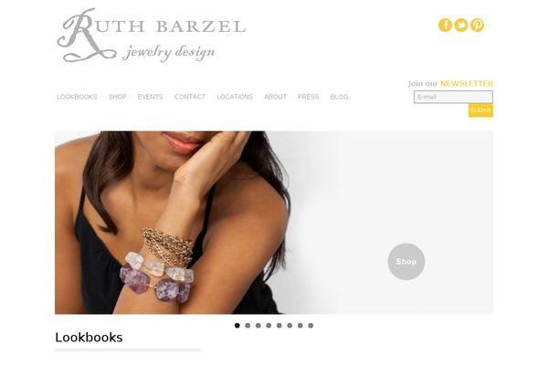 Site using Etsy Shop plugin