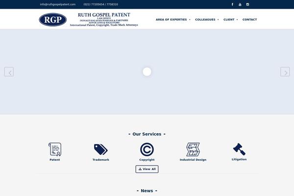 Thelaw theme site design template sample