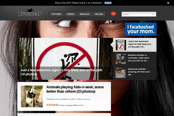 Bigfoot theme site design template sample