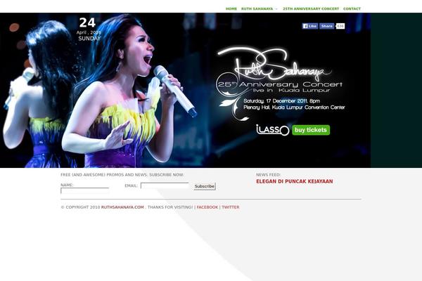 Main theme site design template sample