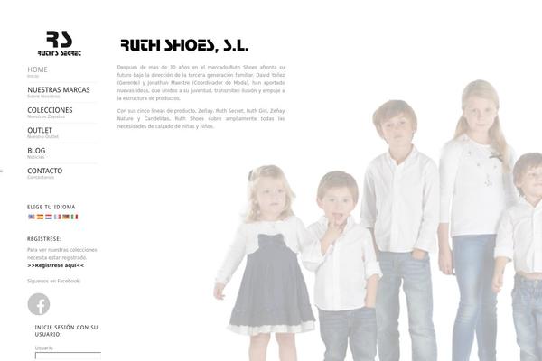 Flashlight theme site design template sample
