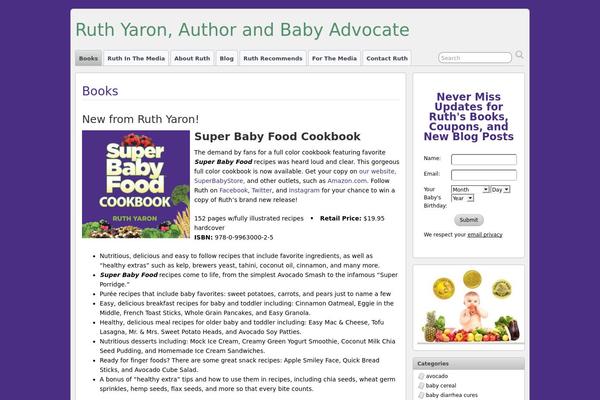 Site using Easy Table plugin