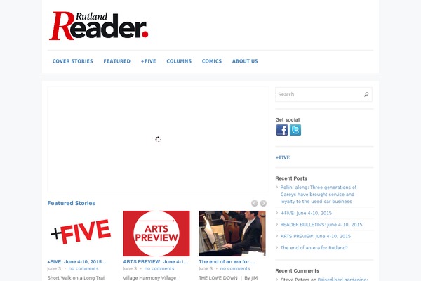 Site using Easy Social plugin