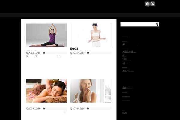 Simplicity theme site design template sample