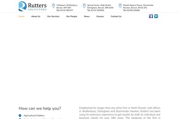 Site using Staff-team plugin