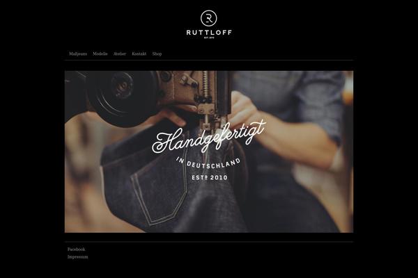 Organic_portfolio_white theme site design template sample
