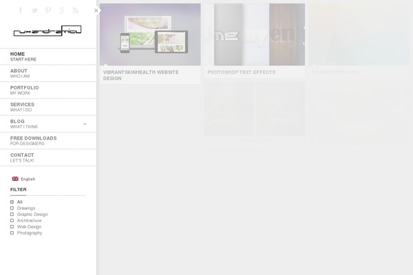 Site using Easy-social-hover plugin