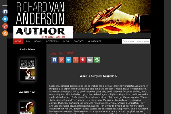 Site using WordPress News Ticker plugin